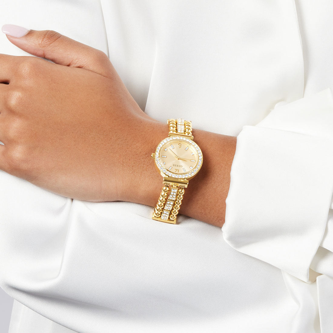 Guess Gala Gold Women's Analogue Watch GW0401L2 Watches Guess 