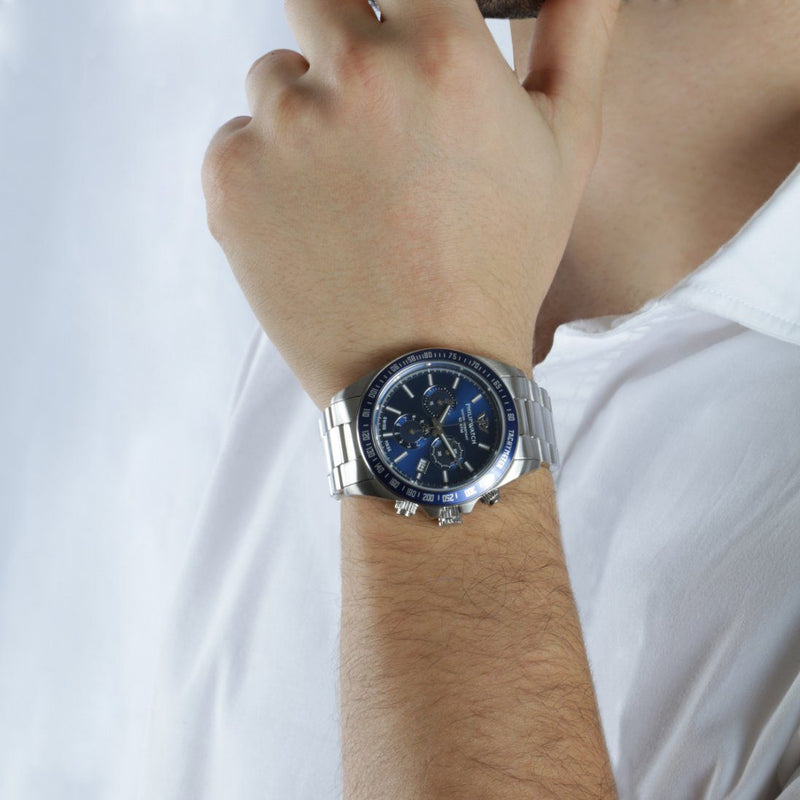 Philip Caribe Men’s Swiss 42mm Chronograph Watches Philip Watch 