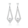 GEORGINI REFLECTION EVOKE EARRINGS SILVER Georgini 