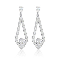 GEORGINI REFLECTION EVOKE EARRINGS SILVER Georgini 