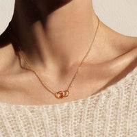 Daniel Wellington Elan Unity Necklace Rose Gold Necklaces Daniel Wellington 