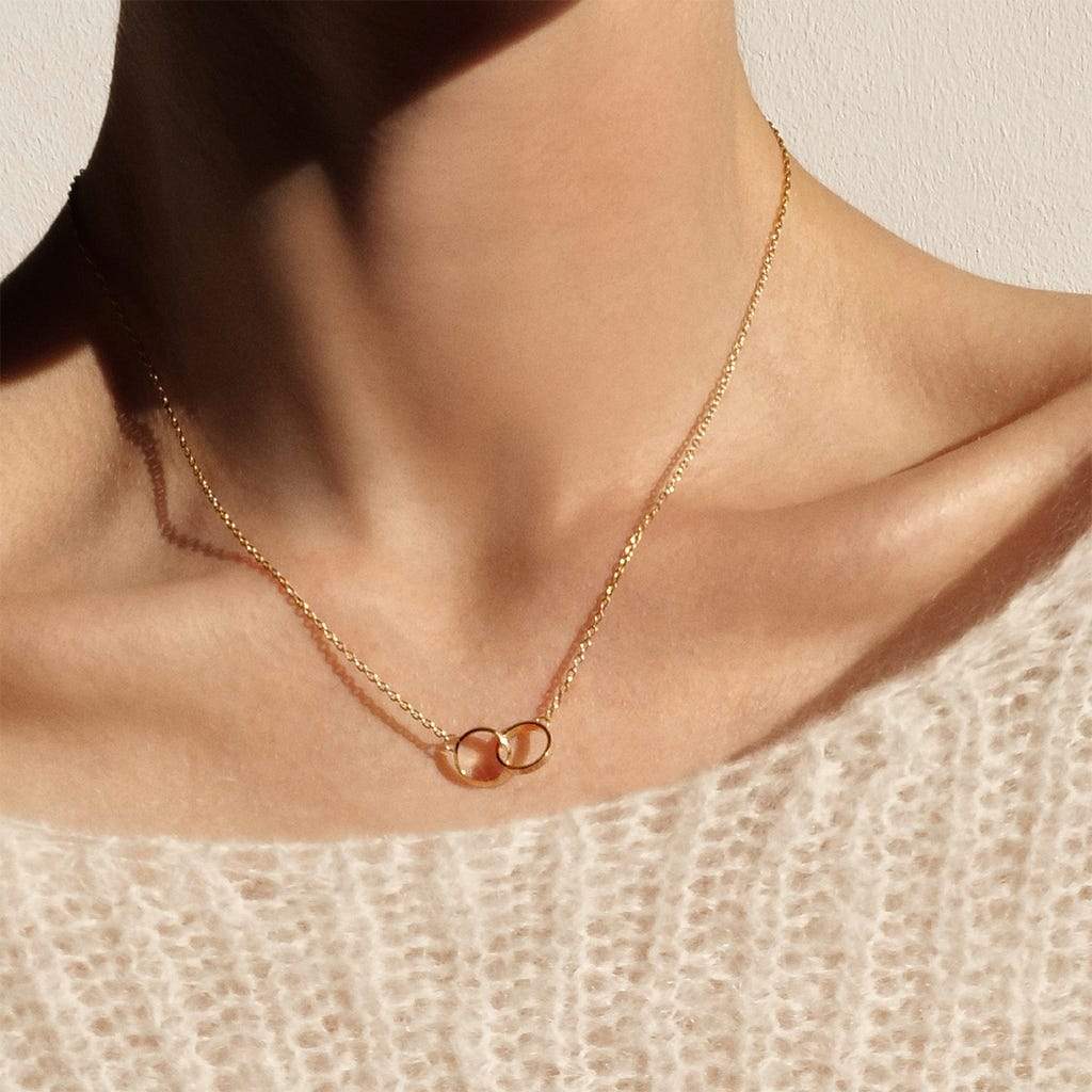 Daniel Wellington Elan Unity Necklace Rose Gold Necklaces Daniel Wellington 