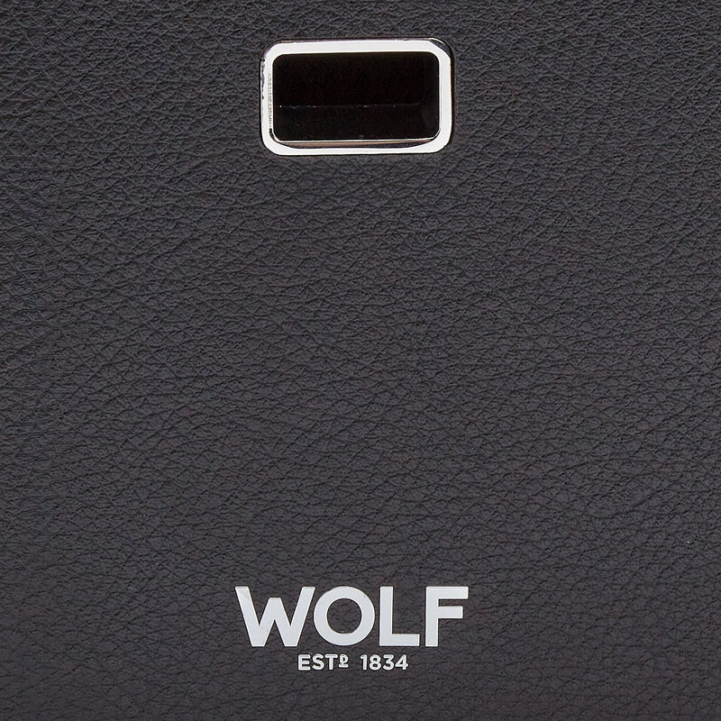 Wolf Roadster 10P Watch Box W/ Drawer Black Watch Box Wolf 
