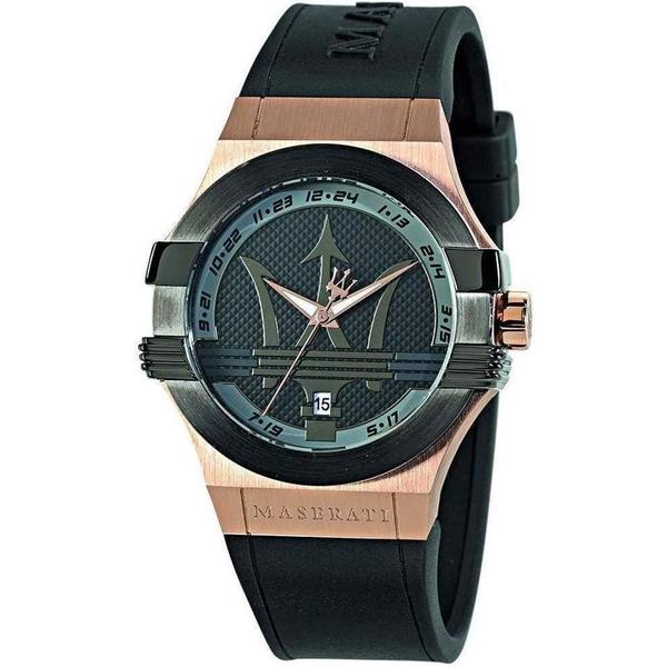 Maserati POTENZA 45mm Black Watch Watches Maserati 