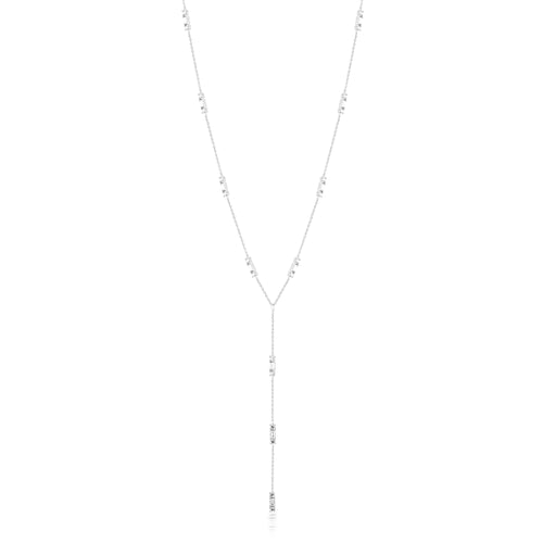 GEORGINI THE LAYERED EDIT TOLU NECKLACE SILVER Bevilles Jewellers 