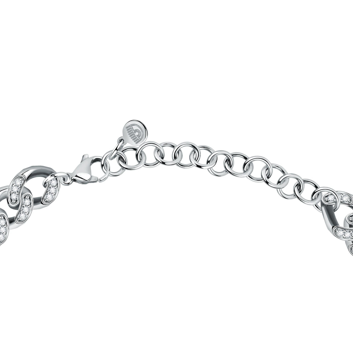 Chiara Ferragni Chain Collection Full Pave Necklace Bevilles Jewellers 