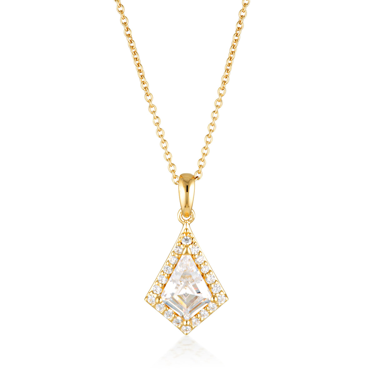 Georgini Rock Star Shield Gold Pendant Georgini 