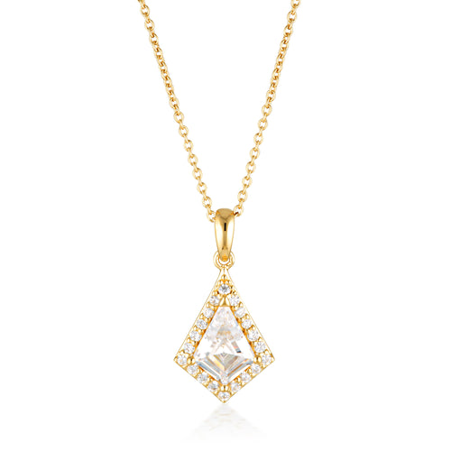 Georgini Rock Star Shield Gold Pendant Georgini 