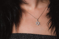 GEORGINI ROCK STAR STAR OF DAVID SILVER PENDANT Georgini 