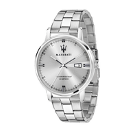 Maserati ELEGANZA 42mm Silver Watch Watches Maserati 
