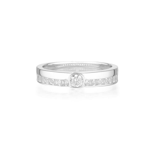 STELLAR LIGHTS SILVER ORION RING Bevilles Jewellers 