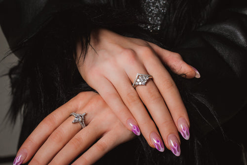 Georgini Rock Star Glam Silver Ring Bevilles Jewellers 