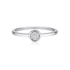 Georgini - Dotti Sterling Silver Cubic Zirconia Ring Bevilles Jewellers 5 