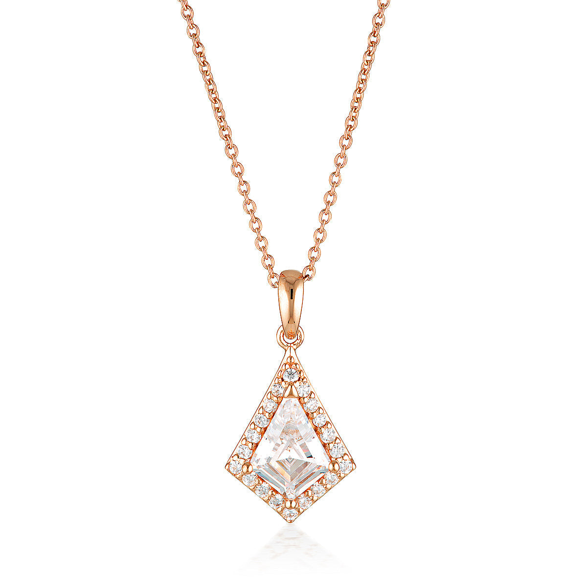 Georgini Rock Star Shield Rose Gold Pendant Georgini 