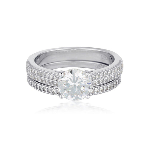 Georgini Princess 2 Ring Set Bevilles Jewellers 