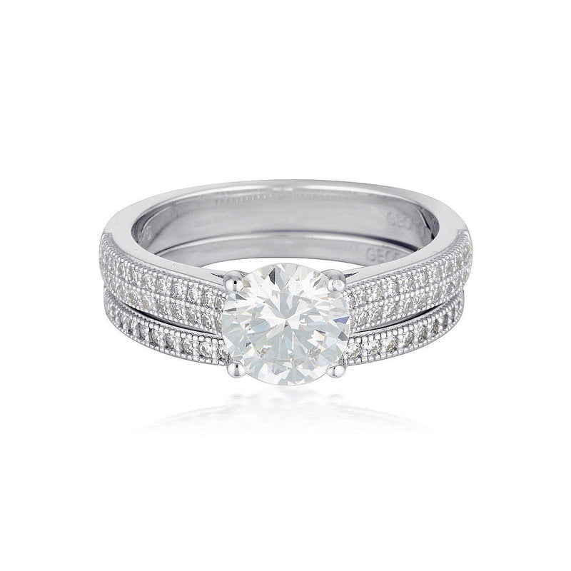 Georgini Princess 2 Ring Set Bevilles Jewellers 