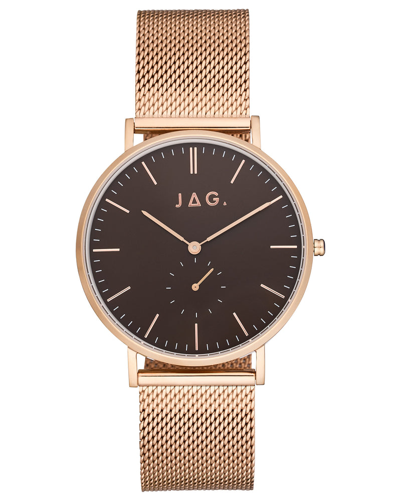JAG John Rose Gold and Black Men's Watch J2601A Watches jag 