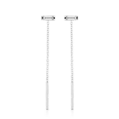 GEORGINI THE LAYERED EDIT TATU EARRING SILVER Bevilles Jewellers 