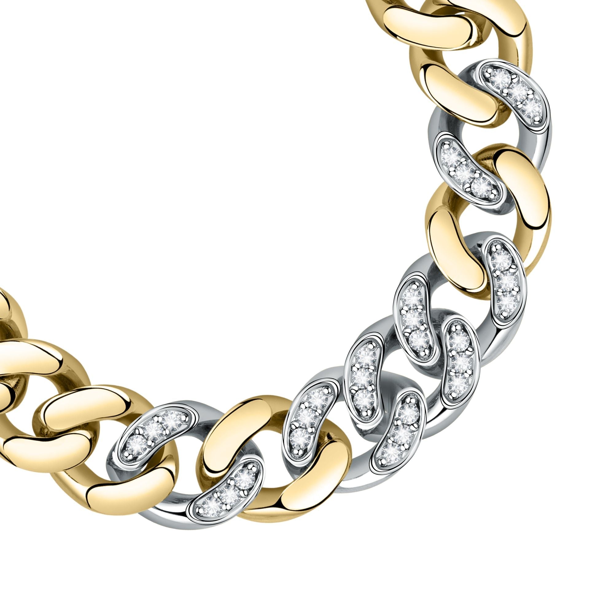 Chiara Ferragni Chain Collection Gold Bracelet Bevilles Jewellers 