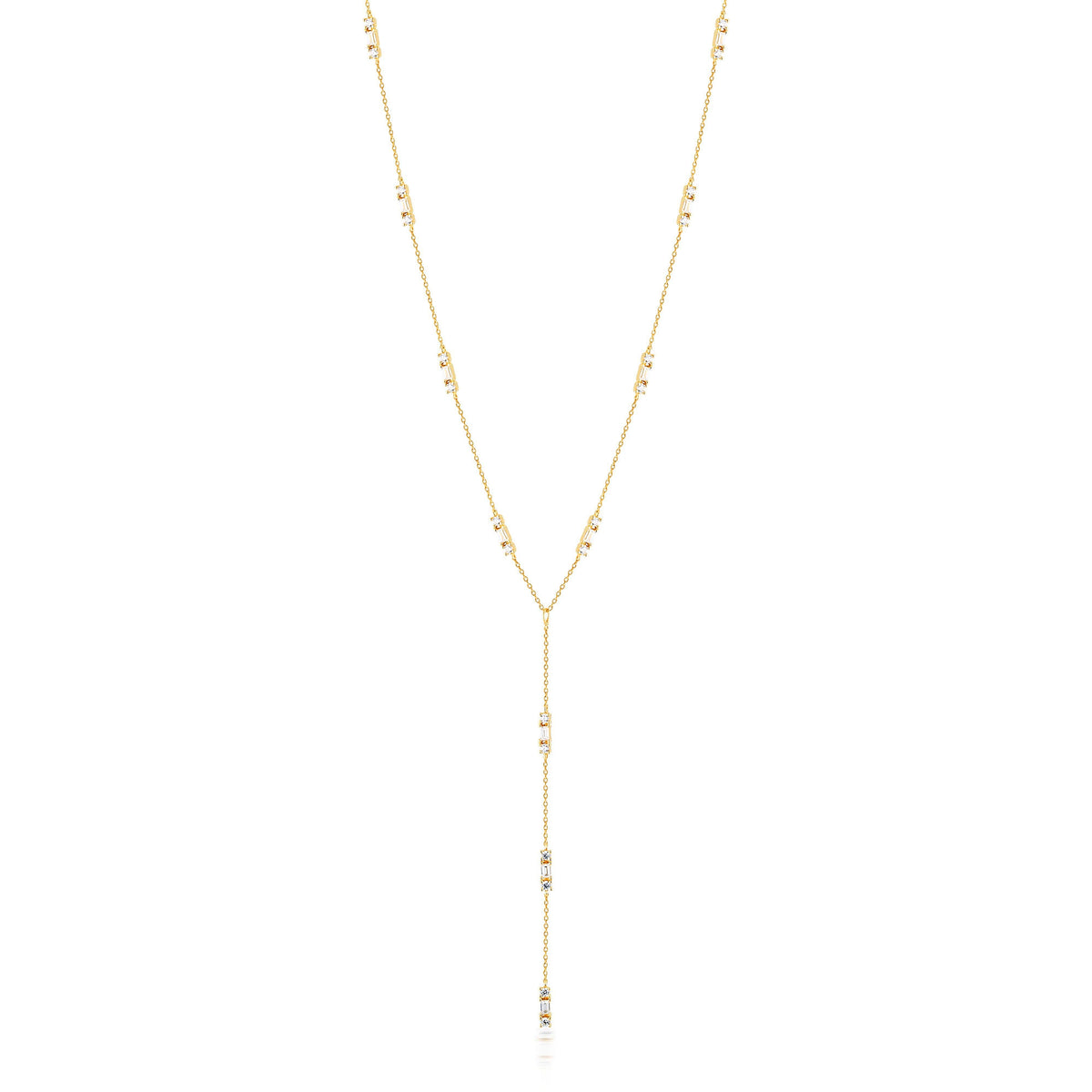 GEORGINI THE LAYERED EDIT TOLU NECKLACE GOLD Bevilles Jewellers 