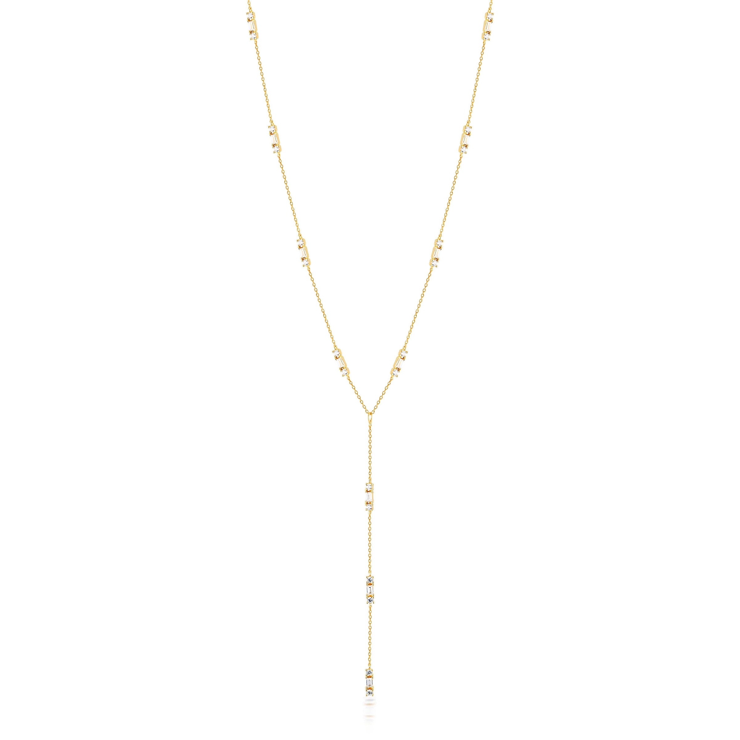 GEORGINI THE LAYERED EDIT TOLU NECKLACE GOLD Bevilles Jewellers 