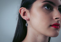 GEORGINI REFLECTION RETROSPECT EARRINGS SILVER Georgini 