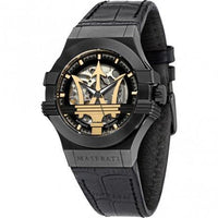 Maserati POTENZA 42mm Gold Watch Watches Maserati 