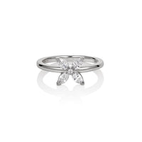 GEORGINI HEIRLOOM FAVOURED RING SILVER Bevilles Jewellers 