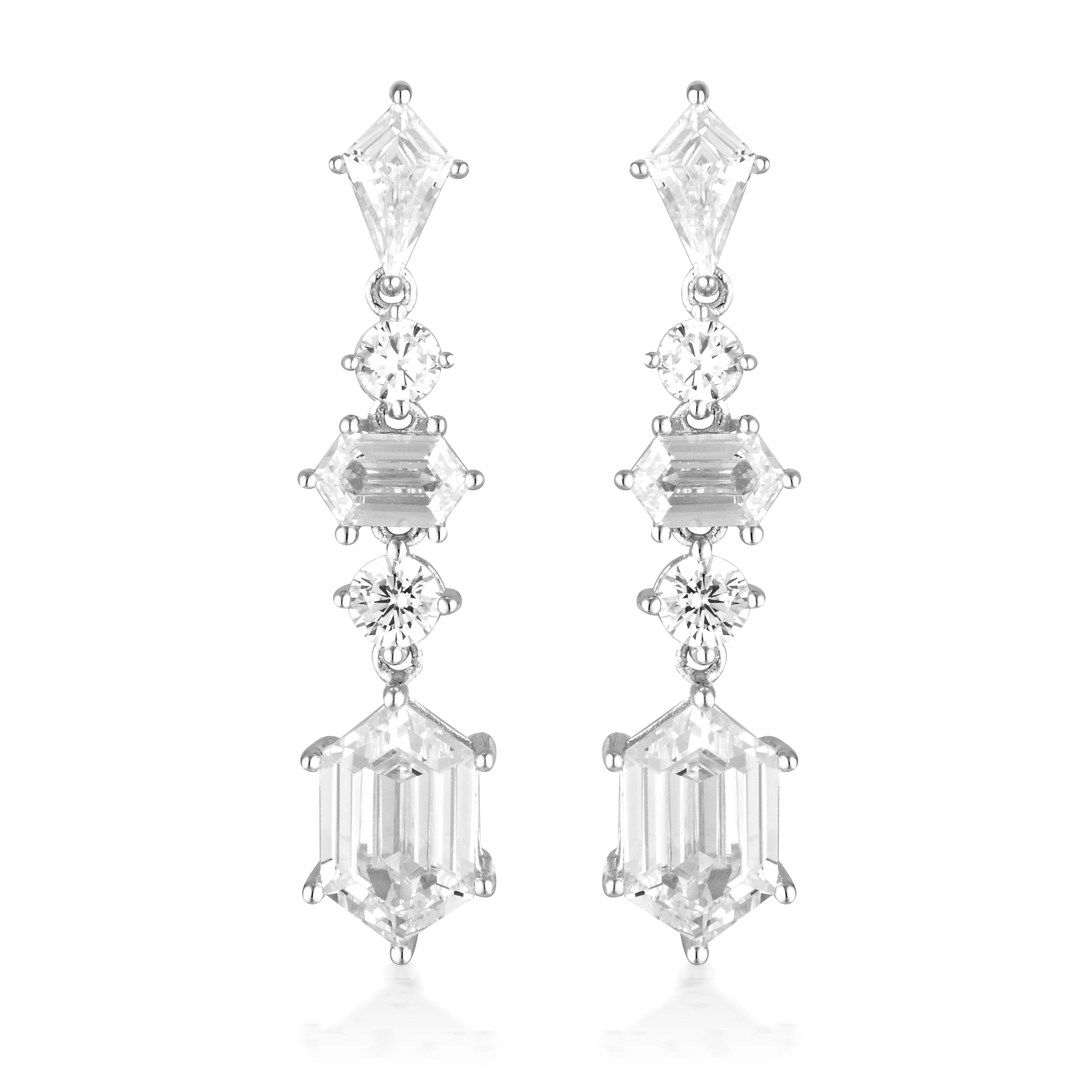 GEORGINI ROCK STAR SWORD SILVER EARRINGS Georgini 