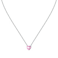 Chiara Ferragni Diamond Heart Silver Fairytale Pendant Bevilles Jewellers 
