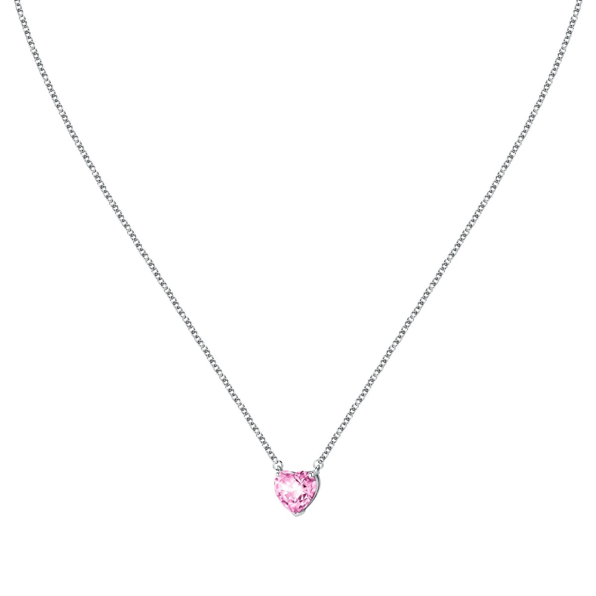 Chiara Ferragni Diamond Heart Silver Fairytale Pendant Bevilles Jewellers 