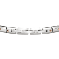 Maserati Jewels Men's Rose Gold Screw Bracelet Bevilles Jewellers 