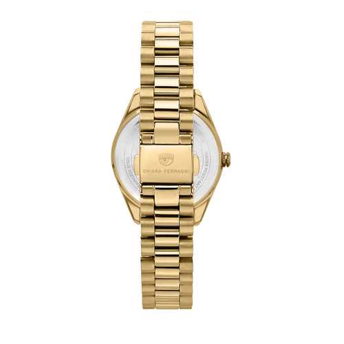 Chiara Ferragni Everyday Gold Glitter 32mm Watch Bevilles Jewellers 