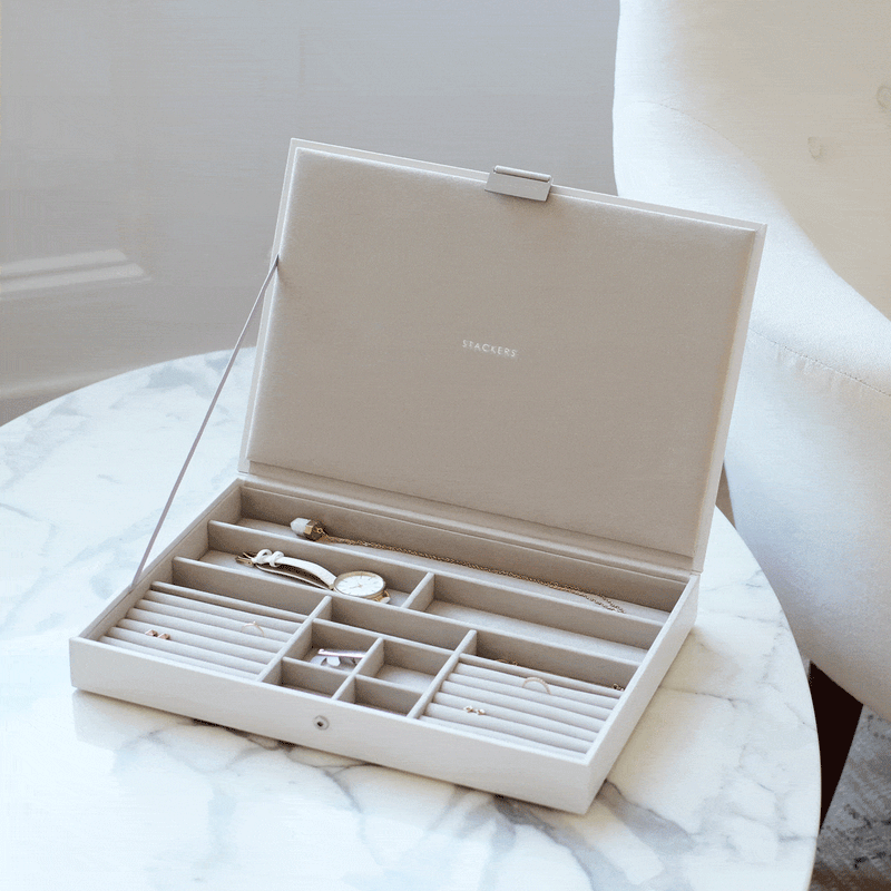 Stackers Supersized Lidded Jewellery Box Jewellery Boxes Stackers 