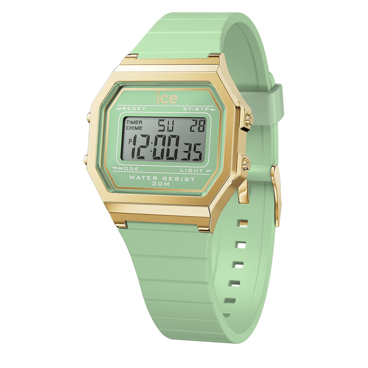 ICE digit retro - Lagoon green Bevilles Jewellers 