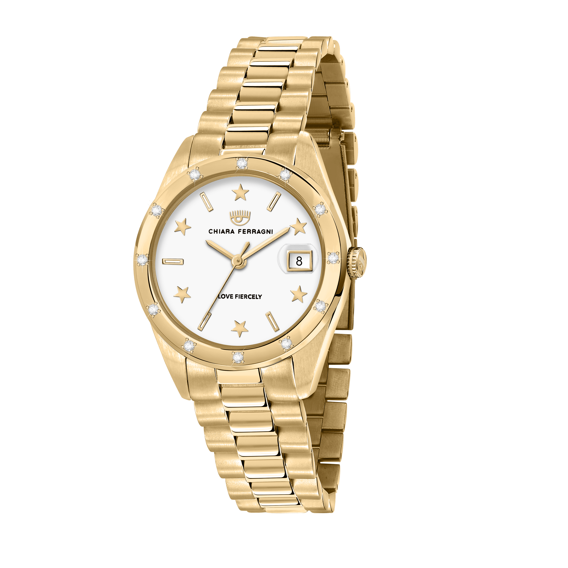 Chiara Ferragni Everyday Gold 32mm Watch Bevilles Jewellers 