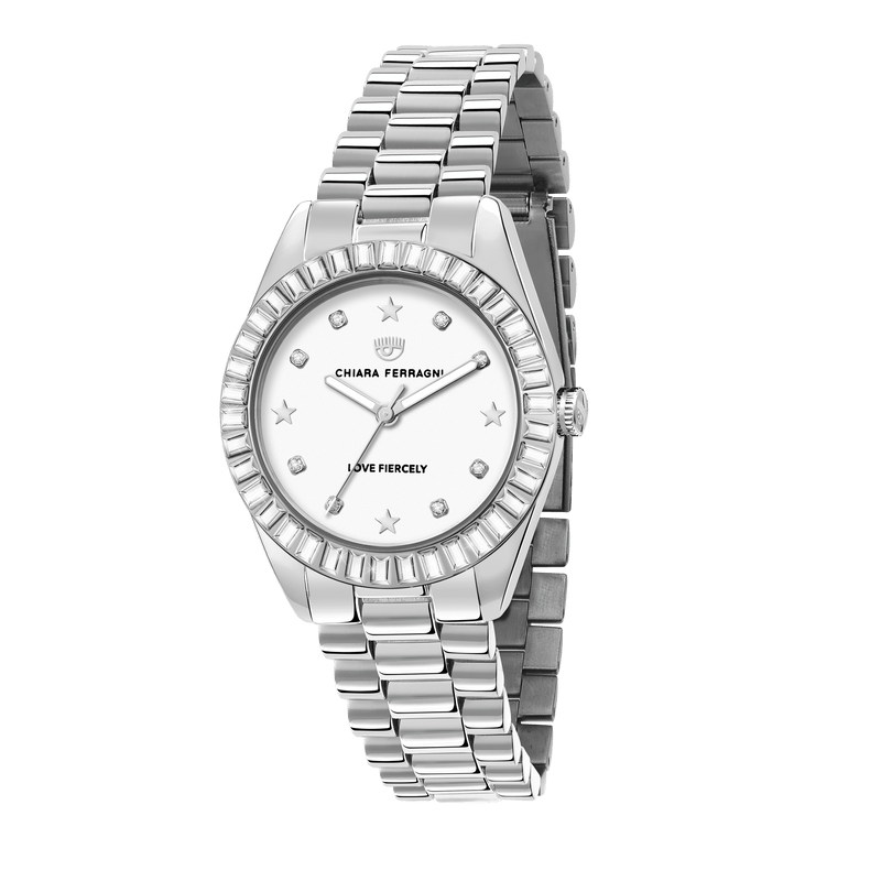 Chiara Ferragni Everyday Silver 34mm Watch Bevilles Jewellers 