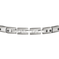 Maserati Jewels Men's Silver Bracelet Bevilles Jewellers 