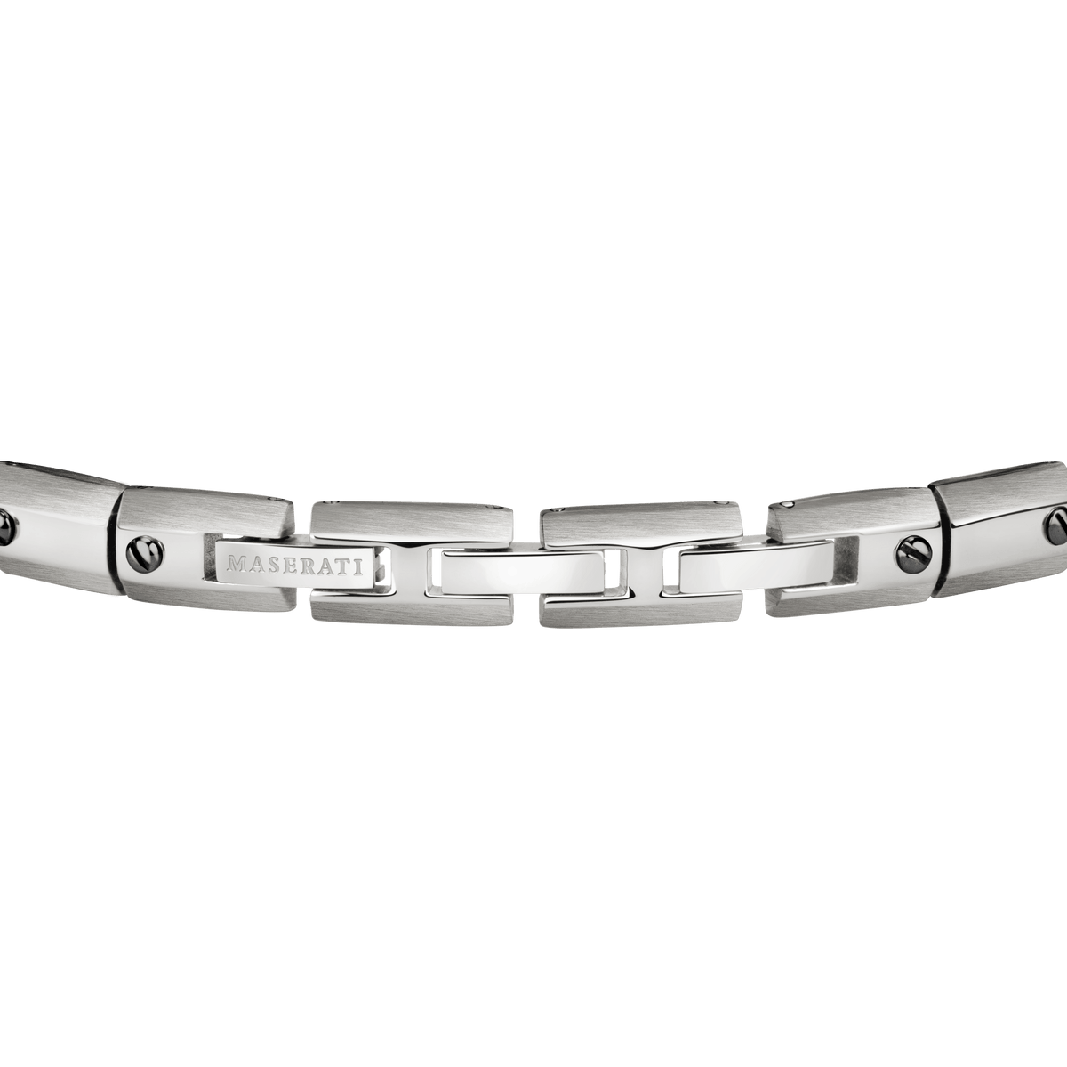 Maserati Jewels Men's Silver Bracelet Bevilles Jewellers 