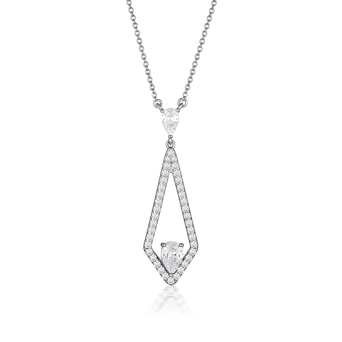 GEORGINI REFLECTION EVOKE PENDANT SILVER Georgini 