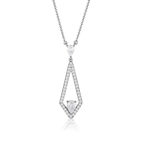 GEORGINI REFLECTION EVOKE PENDANT SILVER Georgini 
