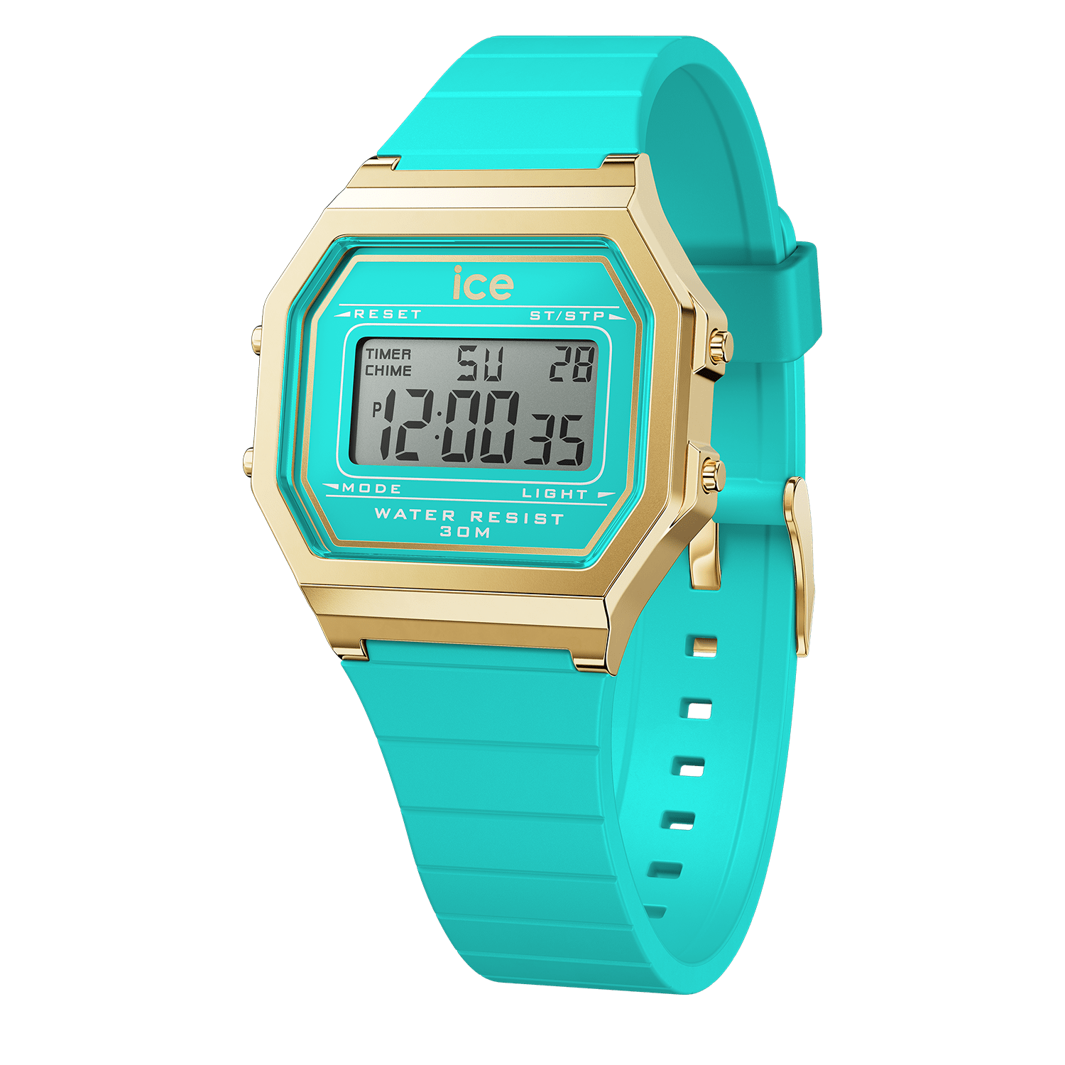 ICE digit retro - Blue curacao Bevilles Jewellers 