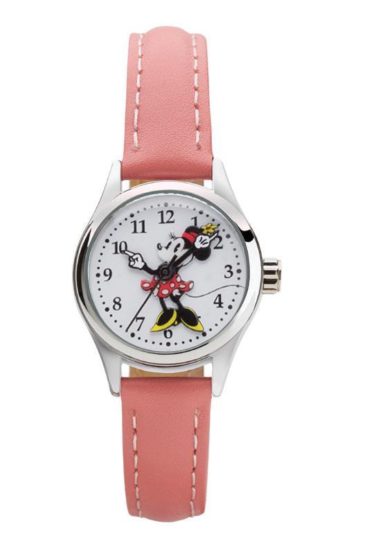Disney Petite Minnie Pink Watch Bevilles Jewellers 