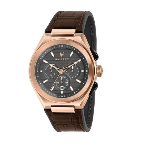 Maserati TRICONIC 43mm Gold Watch Watches Maserati 