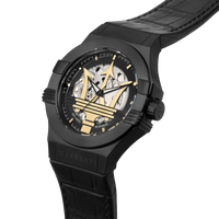 Maserati POTENZA 42mm Gold Watch Watches Maserati 