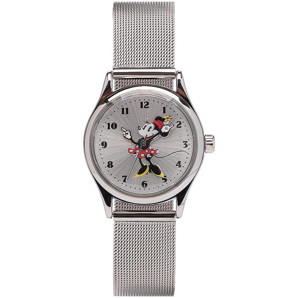 Disney Petite Minnie Silver Milanese Mesh Watch Bevilles Jewellers 