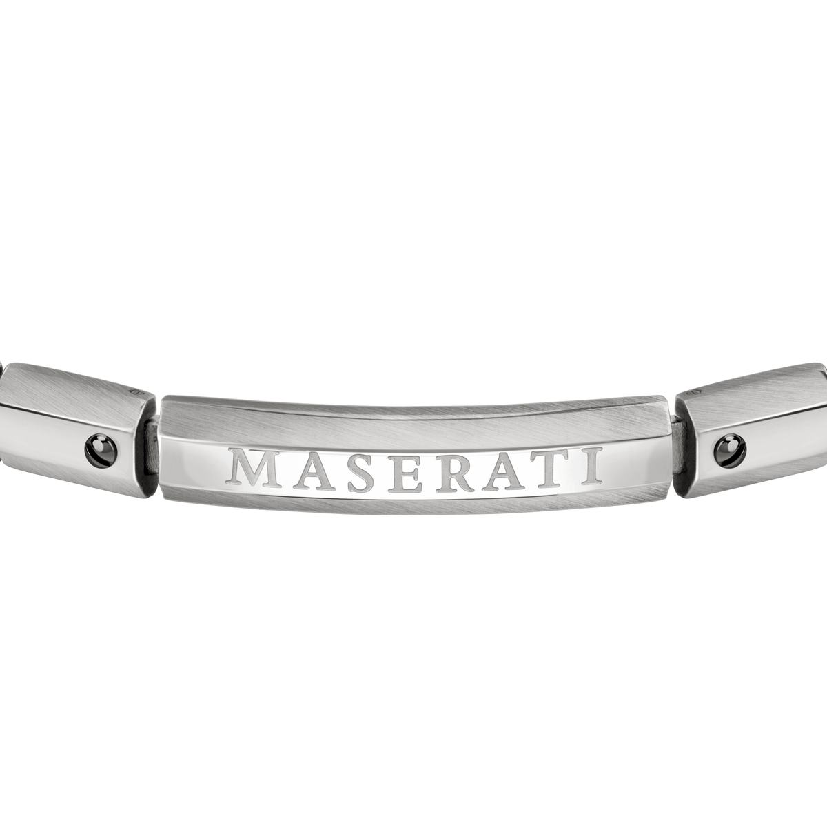 Maserati Jewels Men's Silver Bracelet Bevilles Jewellers 