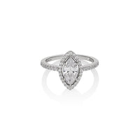 GEORGINI HEIRLOOM SIGNATURE RING SILVER Bevilles Jewellers 