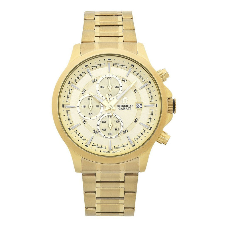 Roberto Carati St. Louis Gold Multifunction Watch Watches Bevilles Jewellers 
