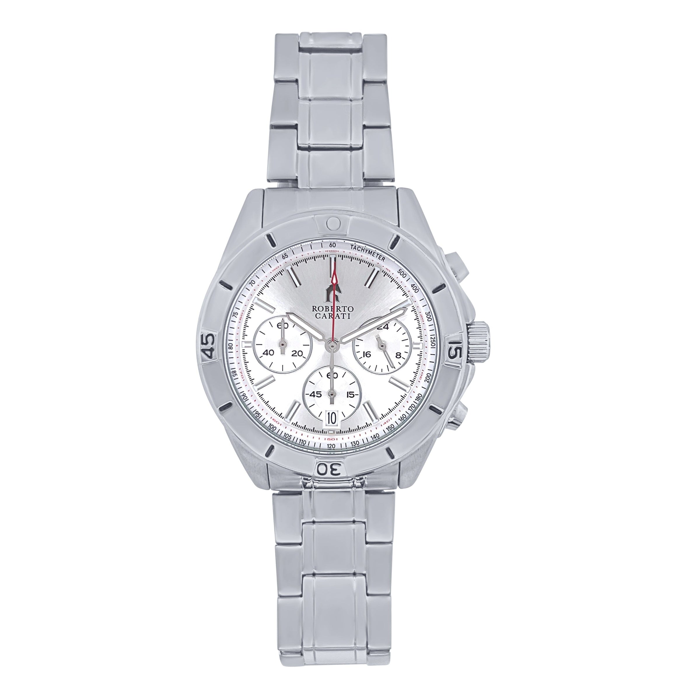 Roberto Carati Apollo Silver Toned Men's Watch AW6011-V5 Watches Roberto Carati 